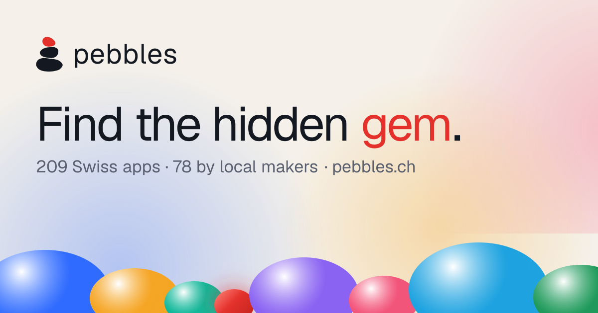 Find Swiss apps and services by describing needs